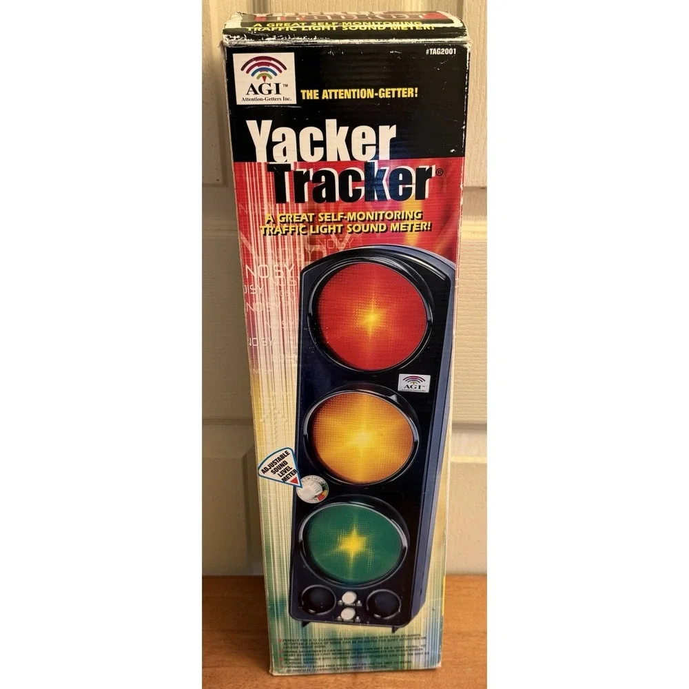YACKER TRACKER TAG2001 Original Signal Light, Traffic Light Sound Meter Tested